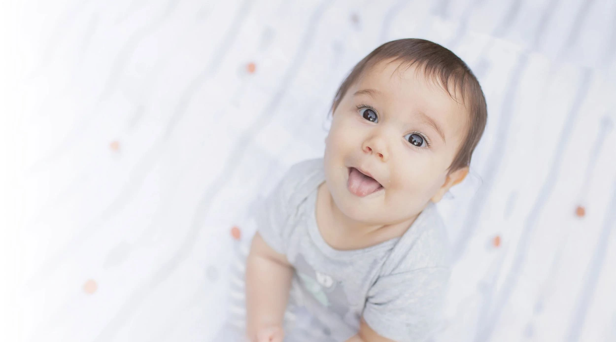 Smiling baby